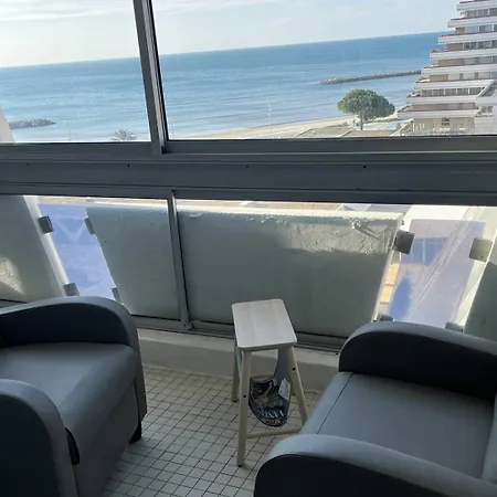 Apartment Centre T2 - 4 Personnes Avec Vue Sur Mer, Garage Et Loggia La Grande-Motte